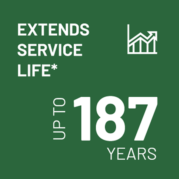 Extends Service Life